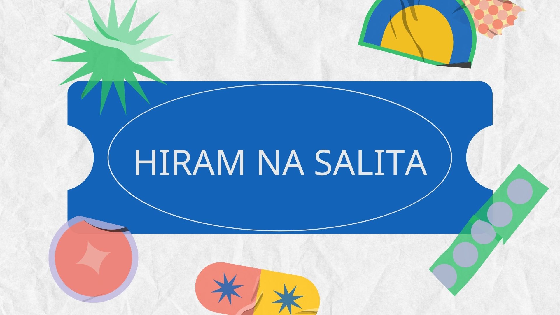 Salitang Hiram - Aralin Philippines