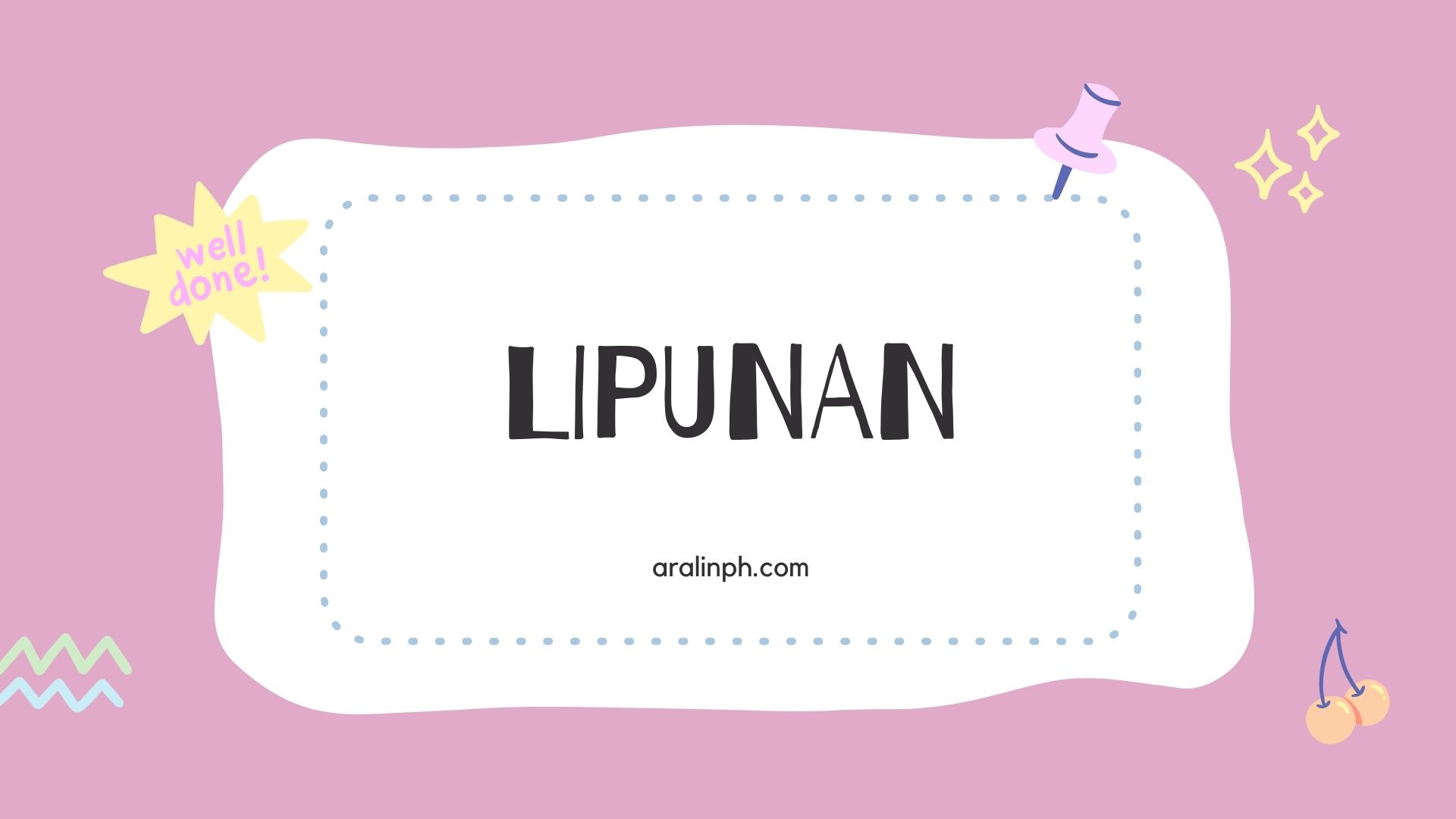 What Is Lipunan In Filipino