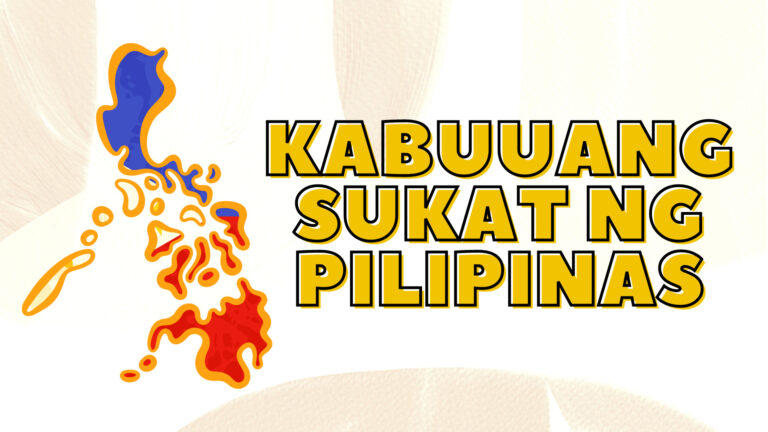 Kabuuang Sukat ng Pilipinas  Aralin Philippines