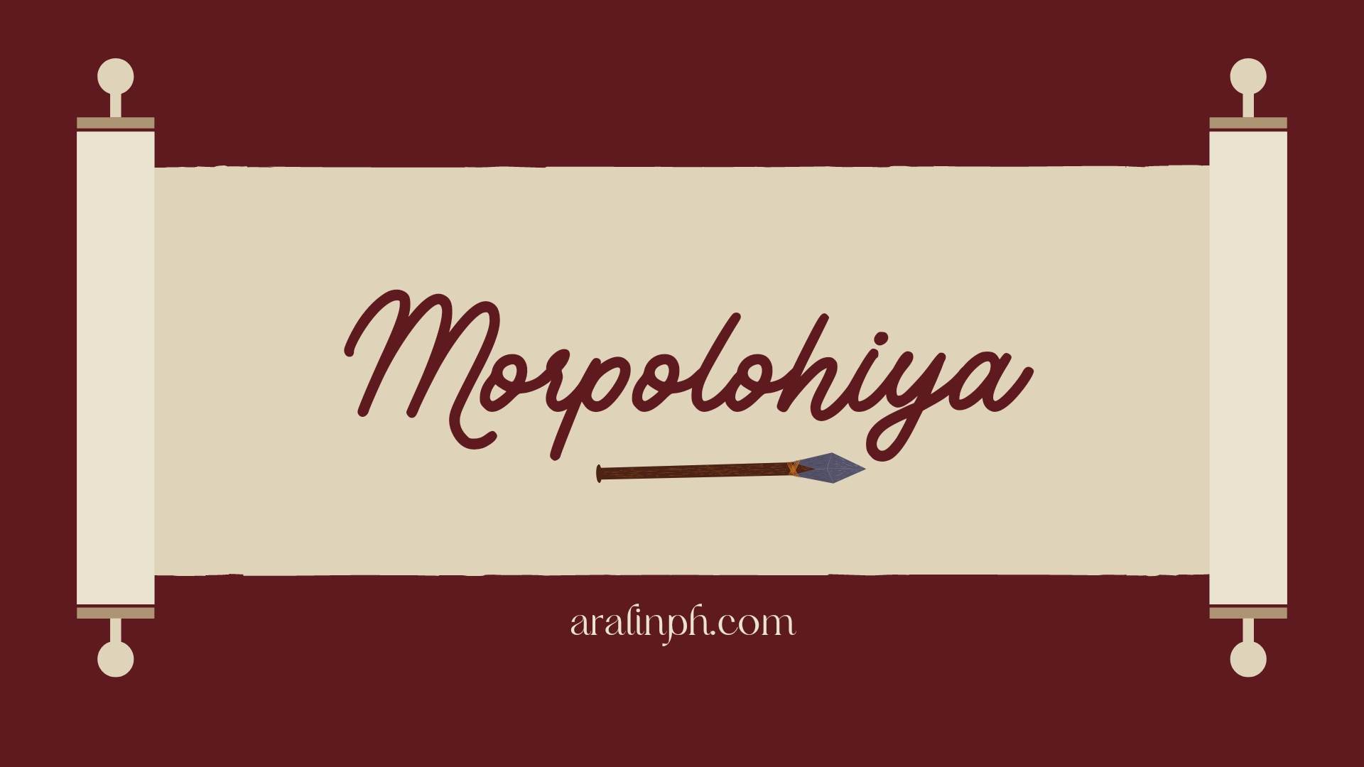 morpolohiya