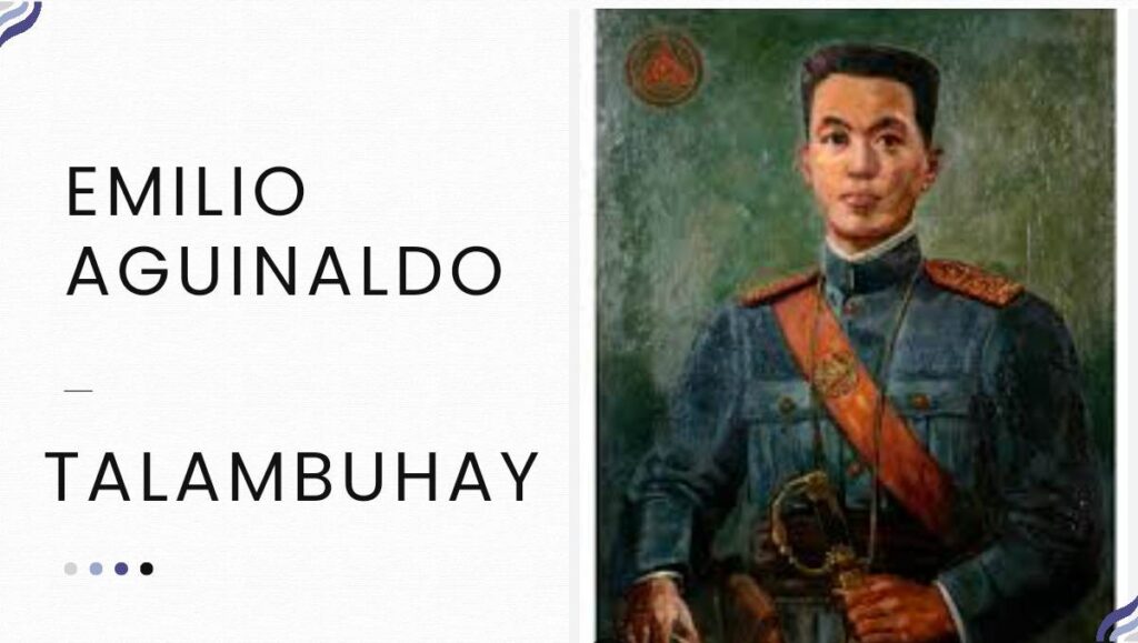 Emilio Aguinaldo (Talambuhay) - Aralin Philippines